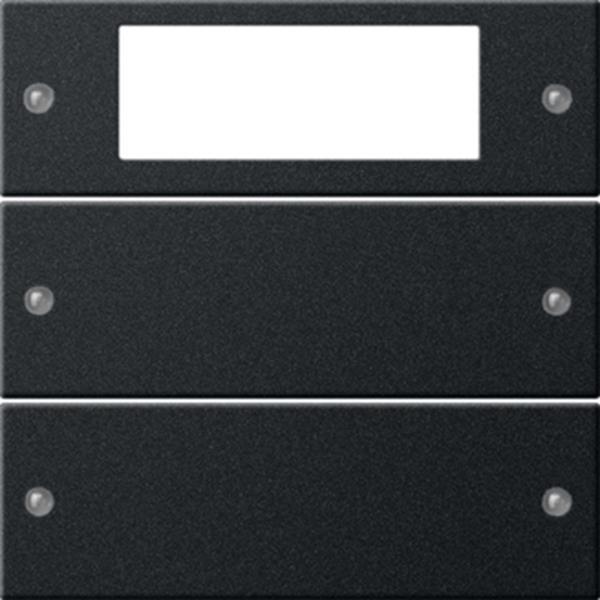 Gira Wippenset 2f Plus System 55 Schwarz m(lack.)