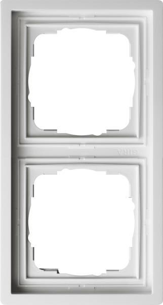 Gira Abdeckrahmen 2f Flächenschalter Reinweiß