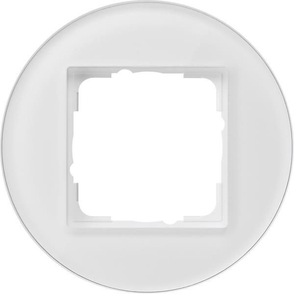 Gira Abdeckrahmen 1f Gira Studio G Weiß