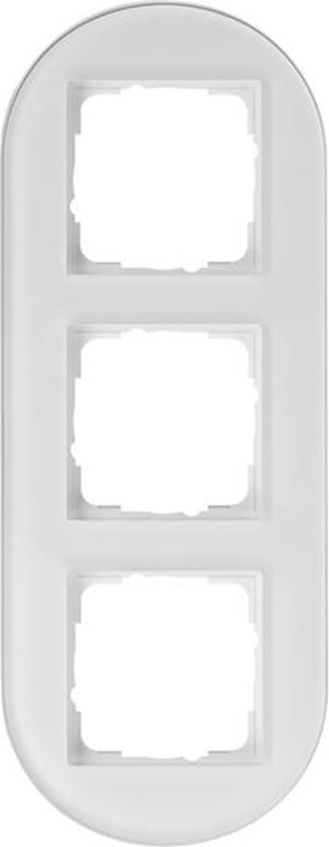 Gira Abdeckrahmen 3f Gira Studio G Weiß