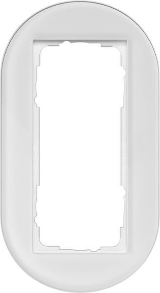 Gira Abdeckrahmen 2f o.M. Gira Studio G Weiß