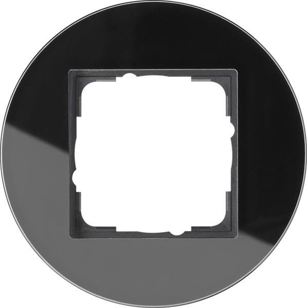 Gira Abdeckrahmen 1f Gira Studio G Schwarz