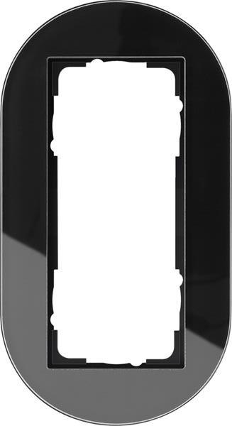 Gira Abdeckrahmen 2f o.M. Gira Studio G Schwarz