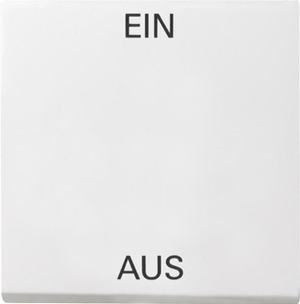 Wippe Aufdruck EIN/AUS System 55 Reinweiß