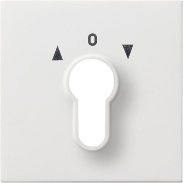 Gira Abdeckung Schlüsselschalter/-taster Flächenschalter Reinweiß