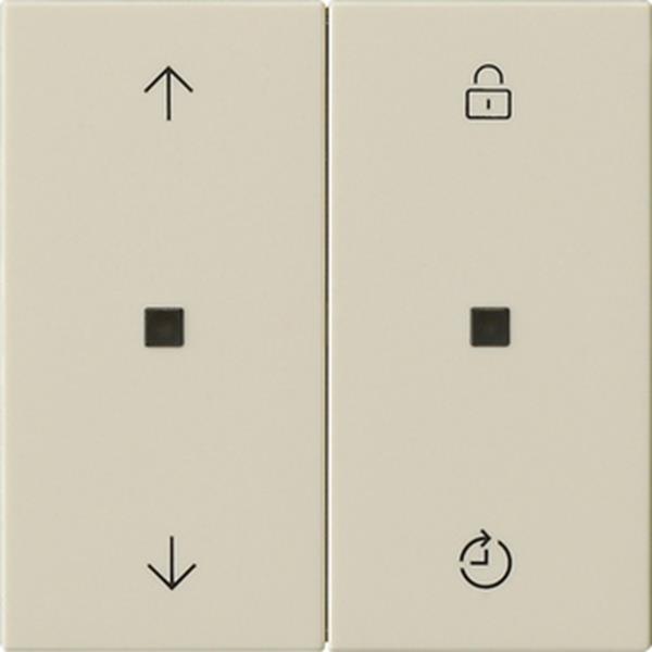 Gira Gira eNet Funk Bedienaufs. Memory Pfeile System 55 Cremeweiß