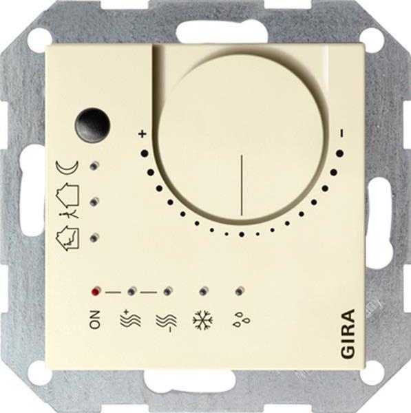 Gira Stetigregler Tasterschnittst. 4f KNX System 55 Cremeweiß