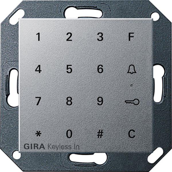 Gira Gira Keyless In Codetastatur System 55 F Alu