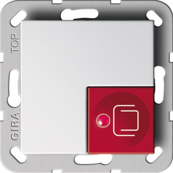 Gira Ruftaster System 55 Reinweiß