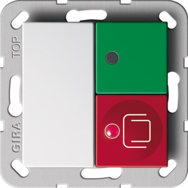 Gira Ruf- + Anwesenheitst. System 55 Reinweiß