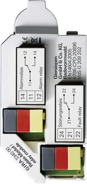 Gira Relaismodul RWM Dual Rauchwarnmelder