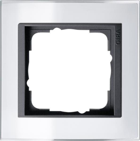 Gira Abdeckrahmen 1f Zwischenrahmen AN Gira Event Klar Weiß