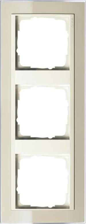 Gira Abdeckrahmen 3f Zwischenrahmen CW Gira Event Klar Sand