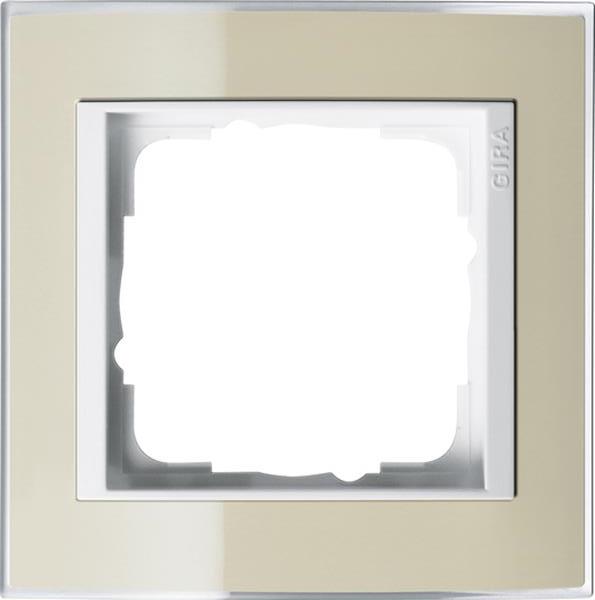 Gira Abdeckrahmen 1f Zwischenrahmen RW Gira Event Klar Sand