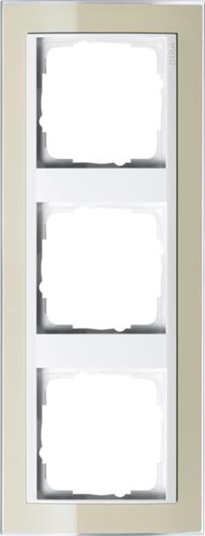 Gira Abdeckrahmen 3f Zwischenrahmen RW Gira Event Klar Sand