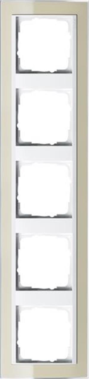 Gira Abdeckrahmen 5f Zwischenrahmen RW Gira Event Klar Sand