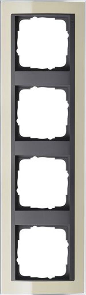 Gira Abdeckrahmen 4f Zwischenrahmen AN Gira Event Klar Sand