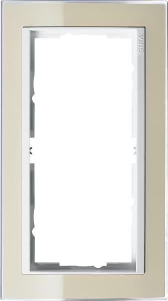 Gira Abdeckrahmen 2f o.M. Zwischenrahmen RW Gira Event Klar Sand