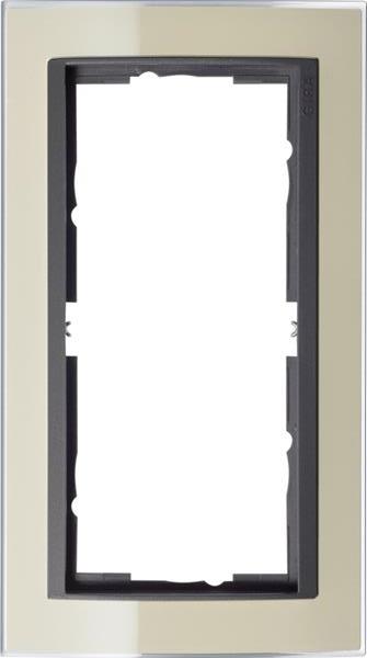 Gira Abdeckrahmen 2f o.M. Zwischenrahmen AN Gira Event Klar Sand