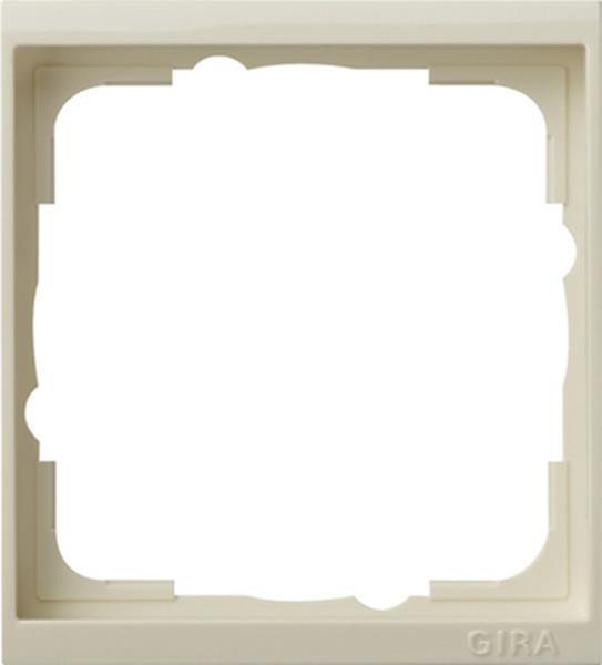 Gira Zwischenrahmen 1f Gira Event Klar Cremeweiß