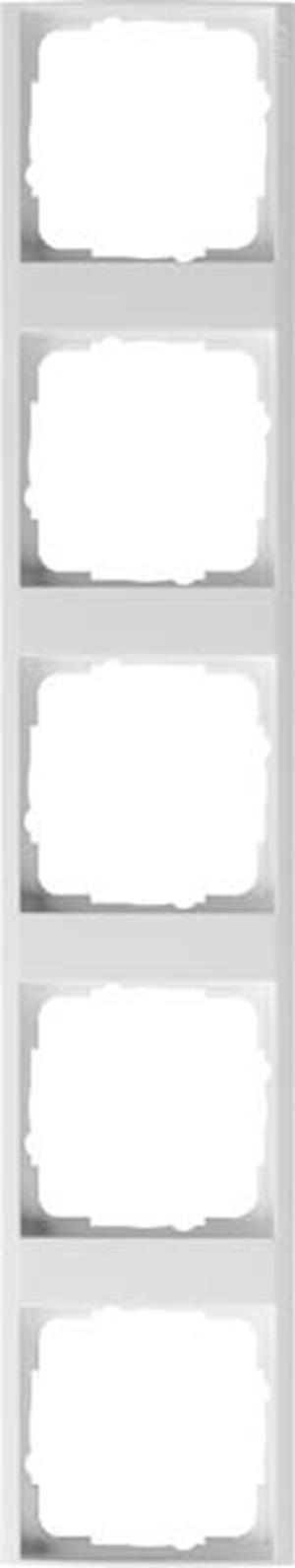 Gira Zwischenrahmen 5f Gira Event Klar Reinweiß