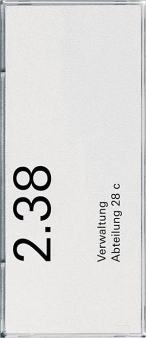 Gira Namens-/Türschild 2f Zubehör