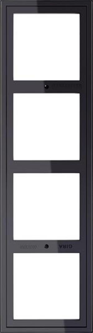 Gira Montageadapter 4f Gira E2 Schwarz