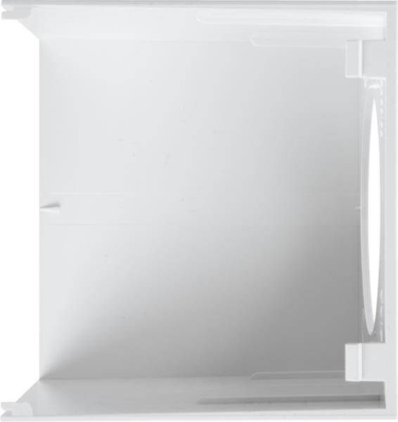 Gira Abd. + Deckel Beweg.m. Cube Zubehör Weiß