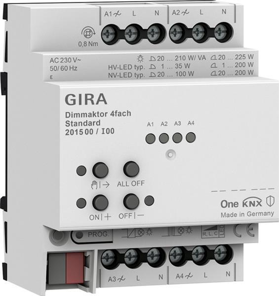 Gira Dimmaktor 4f Std OneKNX REG