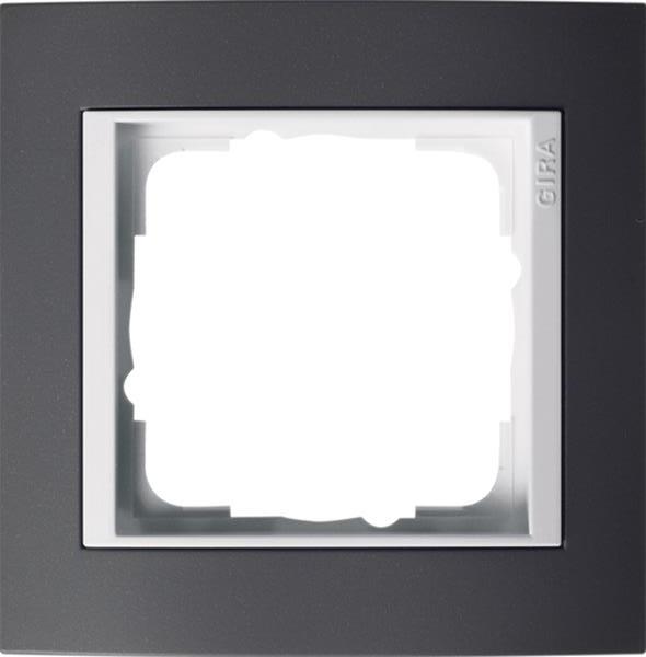 Gira Abdeckrahmen 1f Zwischenrahmen RW Gira Event Anthrazit