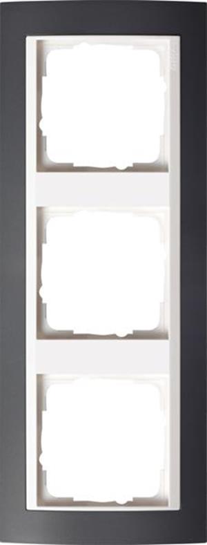 Gira Abdeckrahmen 3f Zwischenrahmen RW Gira Event Anthrazit