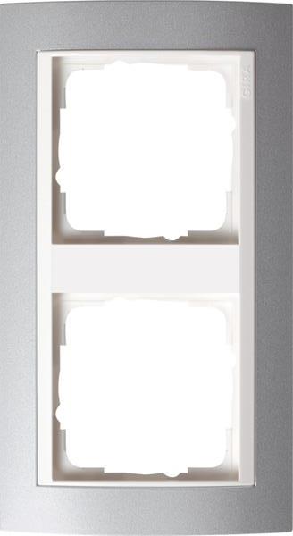 Gira Abdeckrahmen 2f Zwischenrahmen RW Gira Event F Alu