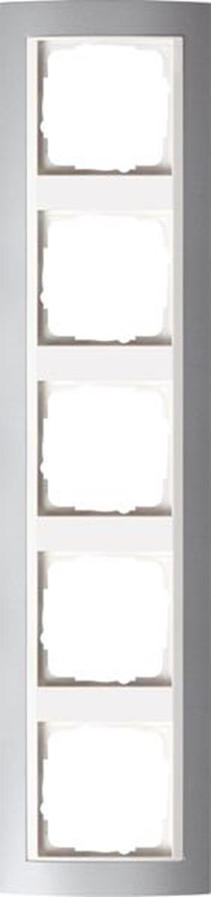 Gira Abdeckrahmen 5f Zwischenrahmen RW Gira Event F Alu