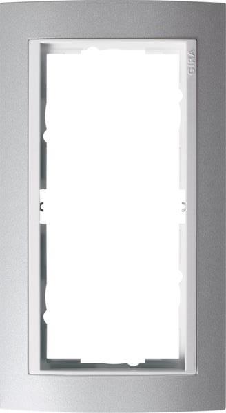 Gira Abdeckrahmen 2f o.M. Zwischenrahmen RW Gira Event F Alu