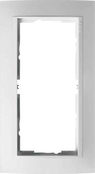Gira Abdeckrahmen 2f o.M. Zwischenrahmen RW Gira Event Opak Weiß
