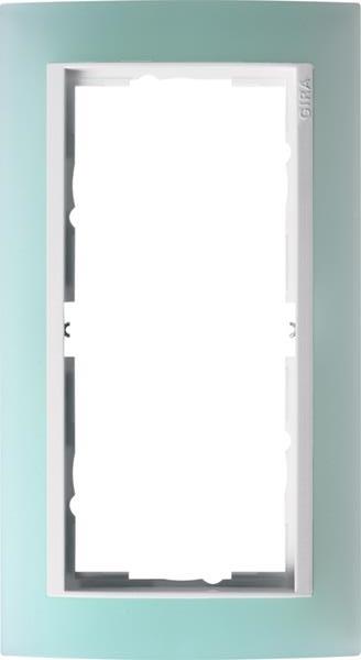 Gira Abdeckrahmen 2f o.M. Zwischenrahmen RW Gira Event Opak Mint