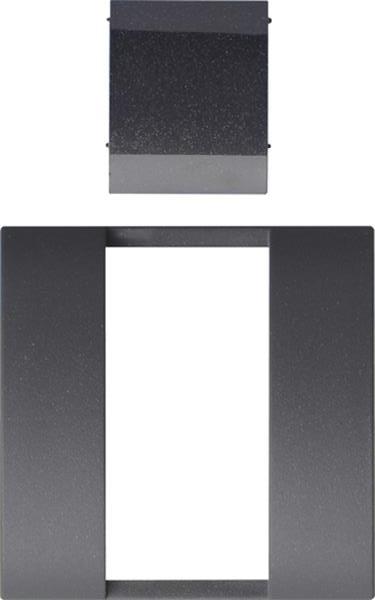 Gira Abd. + Blende Beweg.m.aufs. 1,10 m Std System 55 Anthrazit