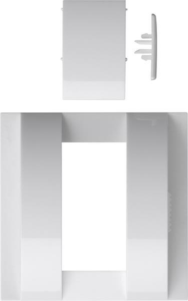 Gira Abd. + Blende Beweg.m.aufs. 1,10 m Kmf Flächenschalter Reinweiß