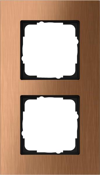 Gira Abdeckrahmen 2f Gira Esprit Bronze