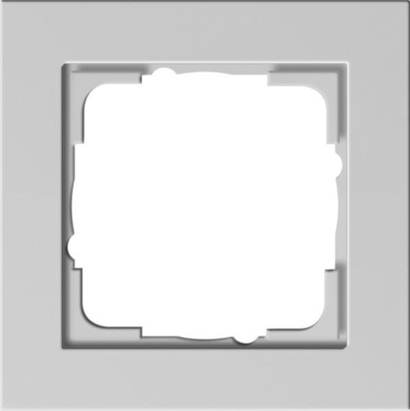 Gira Abdeckrahmen 1f Gira E2 Grau m