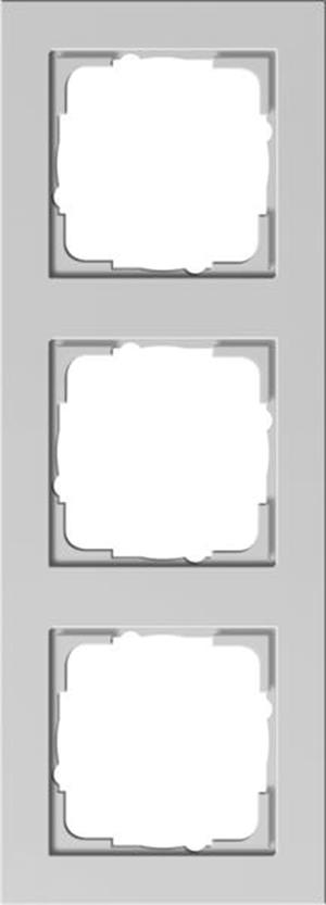 Gira Abdeckrahmen 3f Gira E2 Grau m