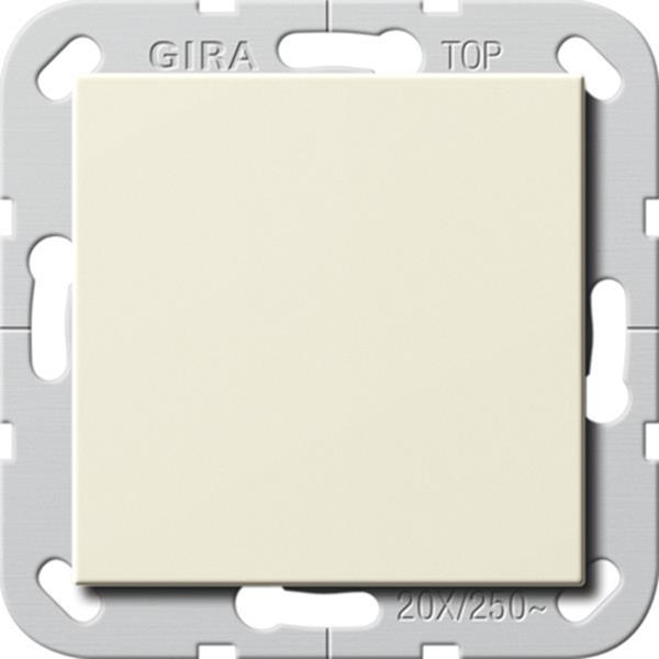 Gira Wippschalter BS 20 AX Aus 2-p System 55 Cremeweiß