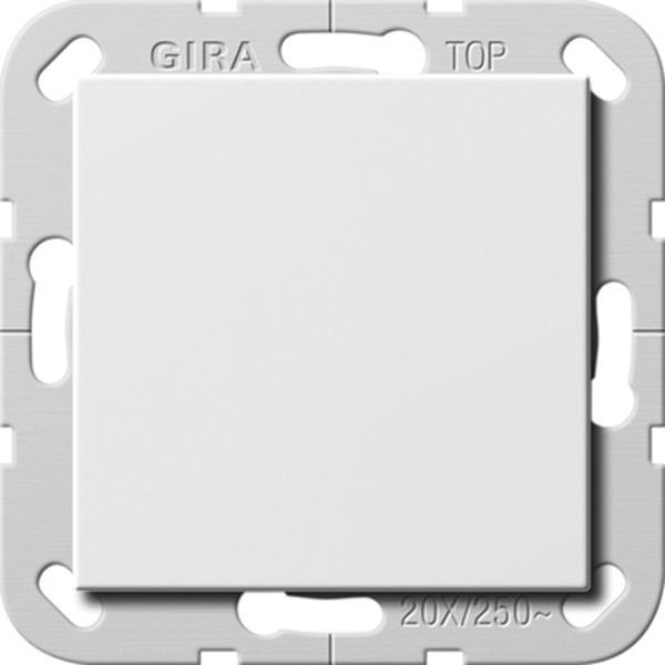 Gira Wippschalter BS 20 AX Aus 2-p System 55 Reinweiß