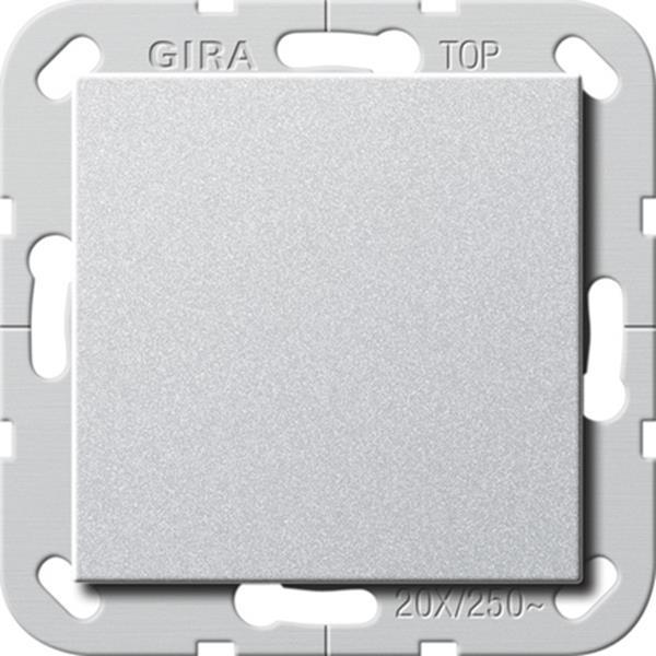 Gira Wippschalter BS 20 AX Aus 2-p System 55 F Alu