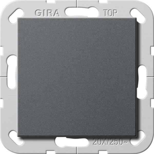 Gira Wippschalter BS 20 AX Aus 2-p System 55 Anthrazit