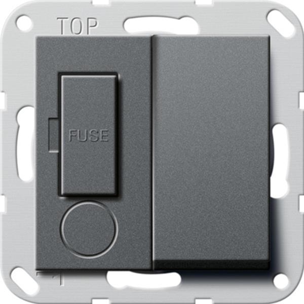 Gira Fused spur BS 13 A gesch. System 55 Anthrazit