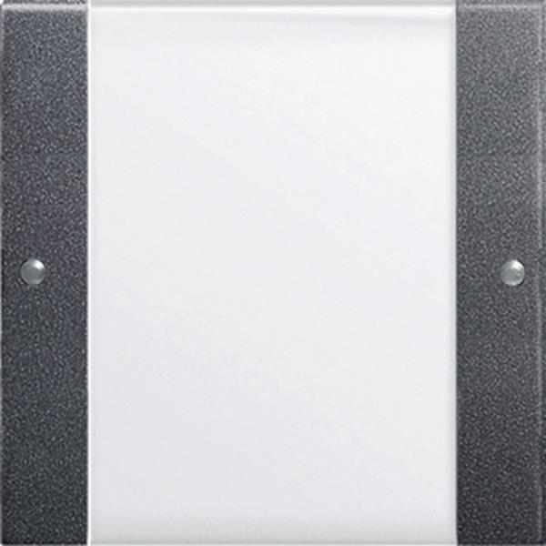 Gira Wippenset 1f BSF System 55 Klar/Anthrazit