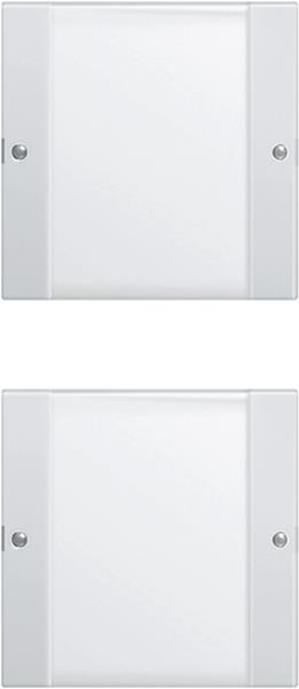 Gira Wippenset 2f (1+1) BSF System 55 Klar/Reinweiß