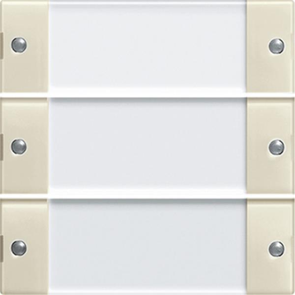 Gira Wippenset 3f BSF System 55 Klar/Cremeweiß