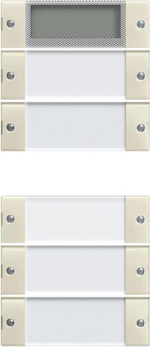 Gira Wippenset 5f Plus (2+3) BSF System 55 Klar/Cremeweiß